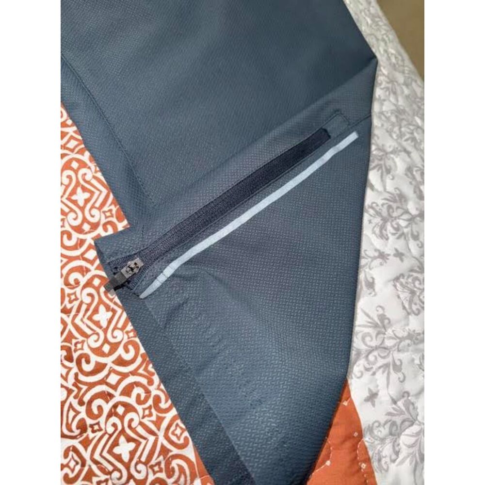 Russell Athletic Cargo Track Pants | Gray Elastic Waist 3XL Athleisure Sporty - Picture 2 of 9
